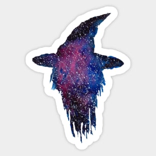 Galaxy Wizard Sticker